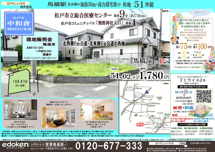 北小金土地分譲現地販売会